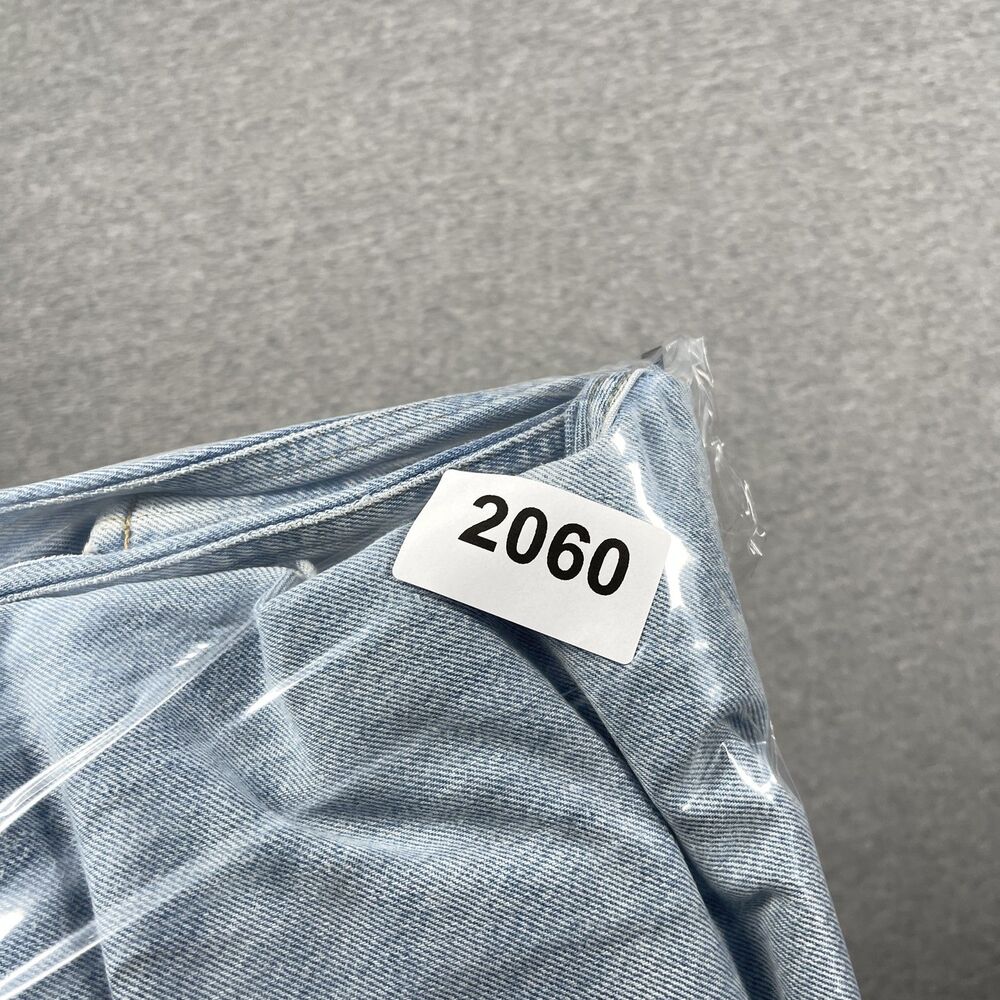 AGOLDE Jeans Womens 30 Blue Wide-Leg Relaxed Light Wash Distressed Y2K - Picture 13 of 13